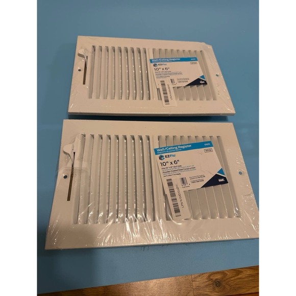 Other - Wall/Ceiling Register 10" x 6"  2 pcs-NEW A9